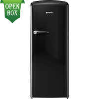 Gorenje ORB153BK Retro Single Door Refrigerator 254lt Black